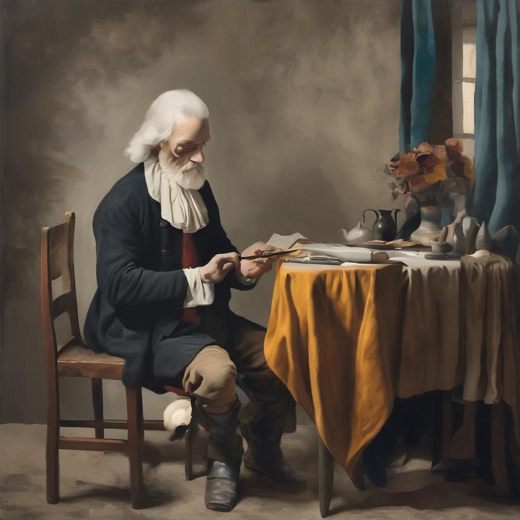 Λιθογραφία με καλλιτέχνη σε δημιουργική και καλλιτεχνική καινοτομία, με παραδοσιακά αντικείμενα και φωτισμό.