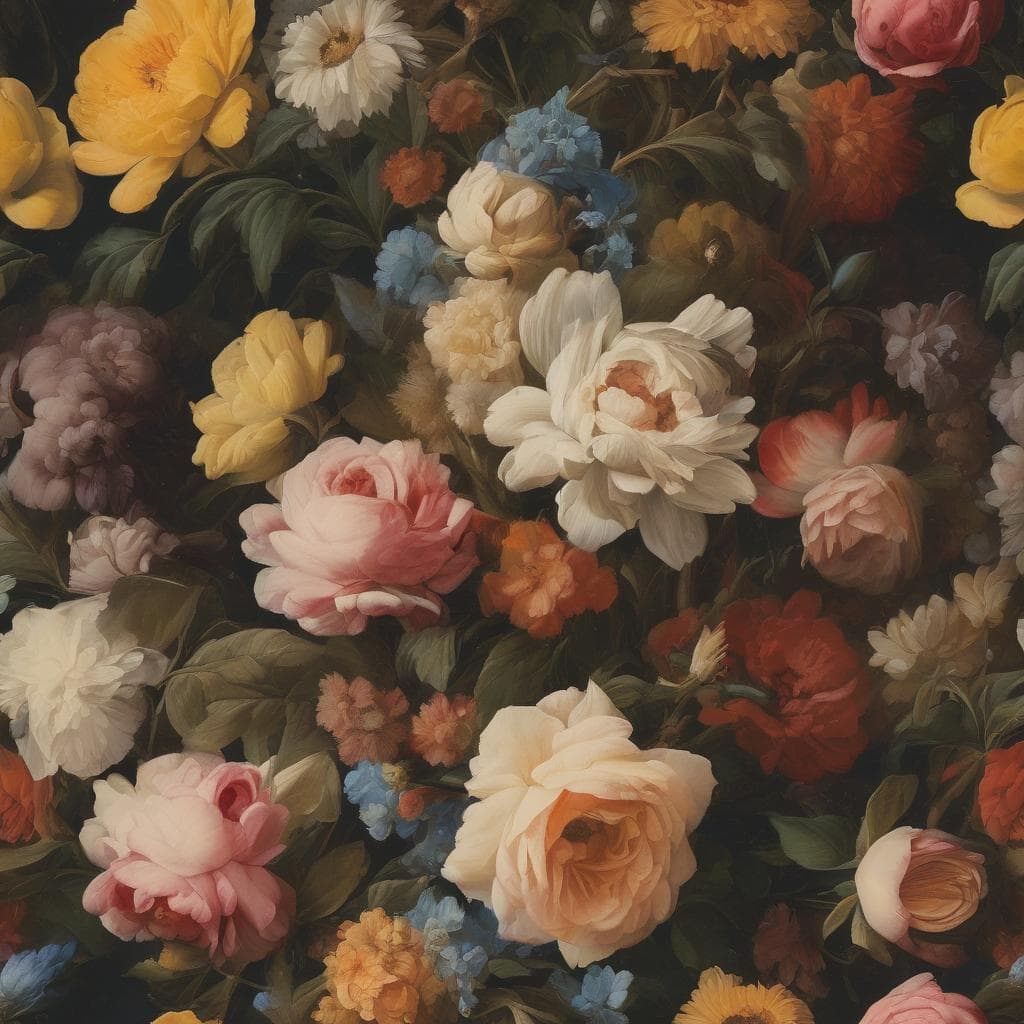 ορφανικά λουλούδια σε χρώματα πλούσιας καλλιτεχνικής δημιουργικότητας και καινοτομίας.